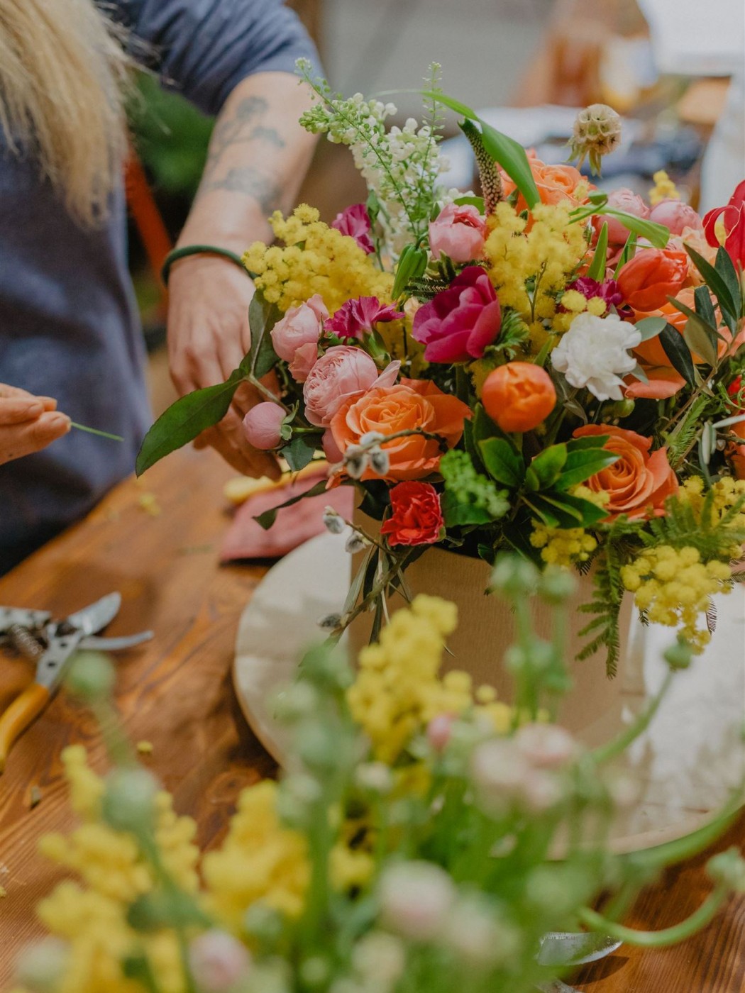 Velký vypichovaný flowerbox | Rozvoz květin Plzeň